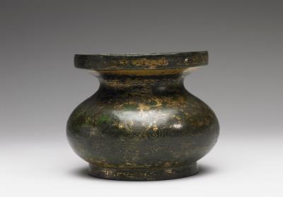 图片[2]-Amalgam-gilt tuohu spittoon with bird and animal patterns, Han Dynasty (206 BCE-220 CE)-China Archive